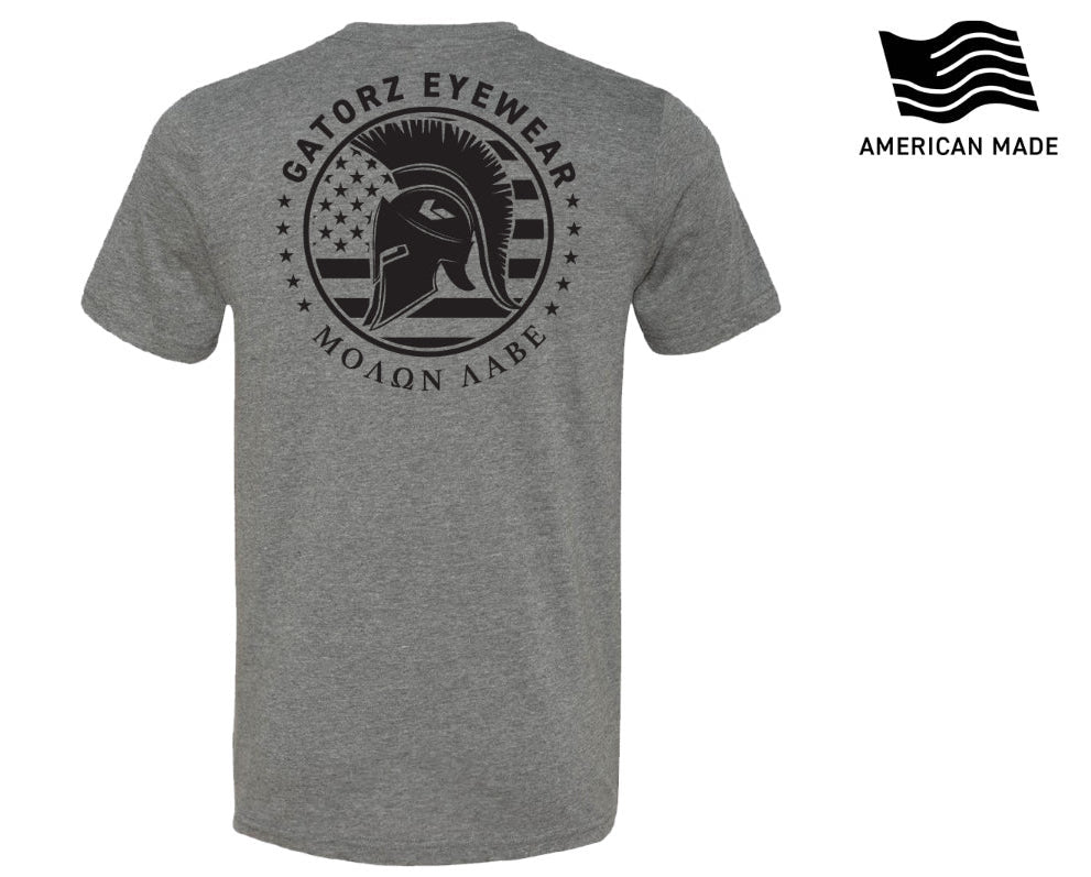 Molon Labe Grey Gatorz T-Shirt | S4 Supplies