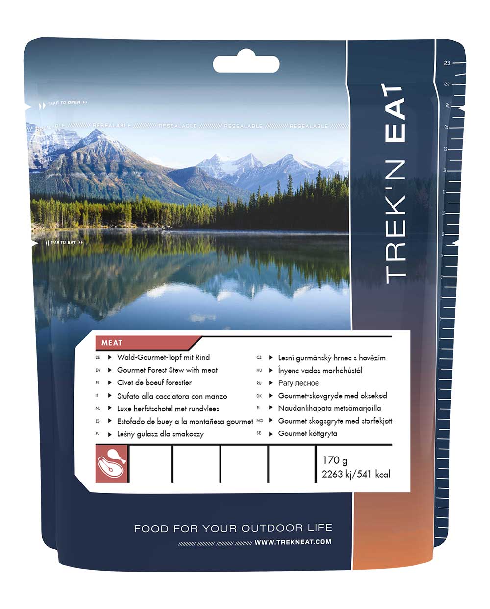 TREK´N EAT R Wald-Gourmet Topf mir Rind | S4 Supplies