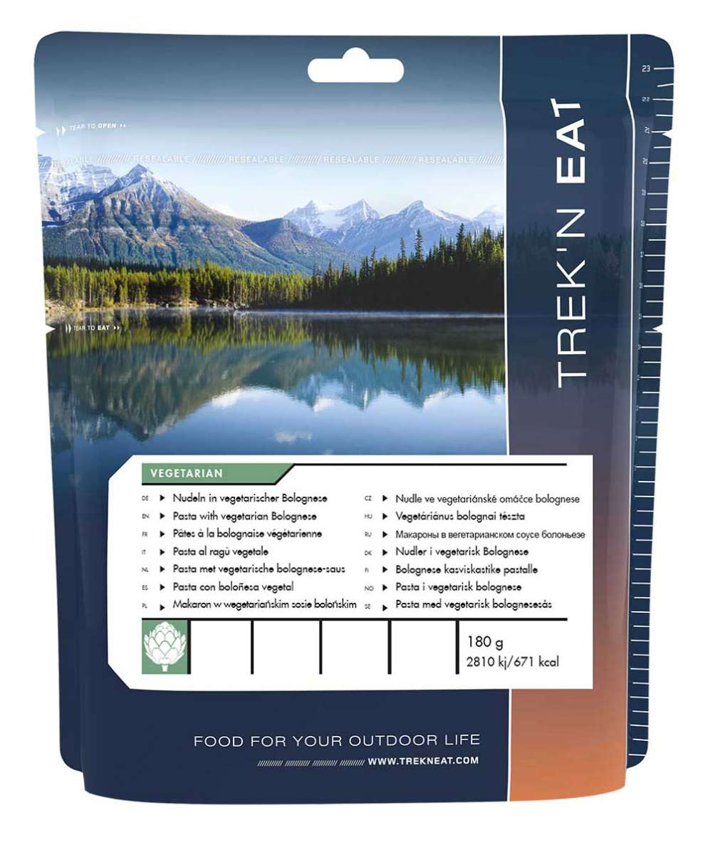 TREK´N EAT Nudeln in vegetarischer Bolognese | S4 Supplies