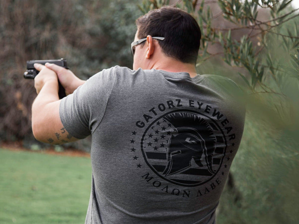 Molon Labe Grey Gatorz T-Shirt | S4 Supplies
