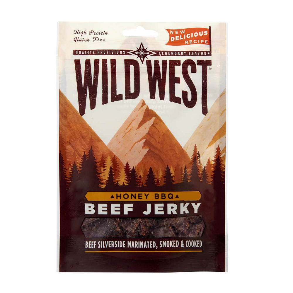 Wild West Beef Jerky Honey BBQ | S4 Supplies