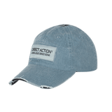 DIRECT ACTION VINTAGE BASEBALL CAP - Washed Steel Blue | S4 Supplies