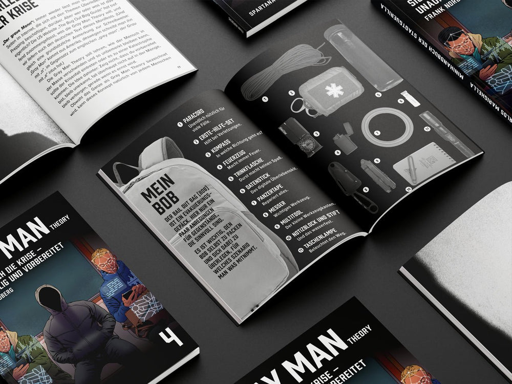 SPARTANAT Black Book 4 – Gray Man Theory | S4 Supplies