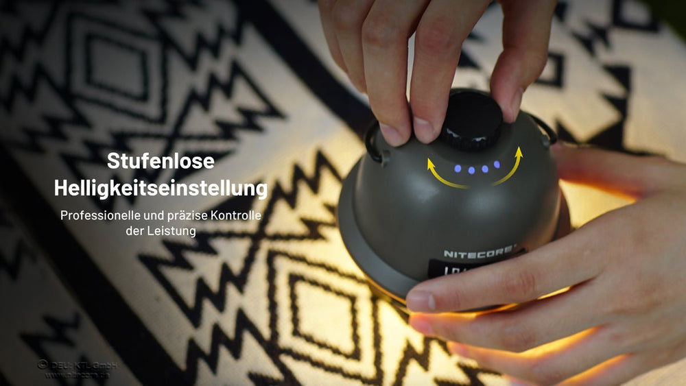Nitecore LR40, 2 Lichtfarben, Powerbank-Funktion oliv | S4 Supplies