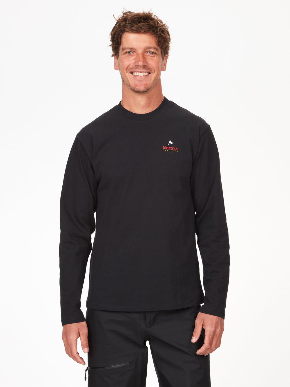 Men's Marmot For Life Long-Sleeve T-Shirt | S4 Supplies