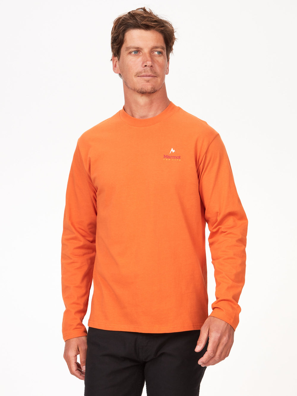 Men's Marmot For Life Long-Sleeve T-Shirt | S4 Supplies