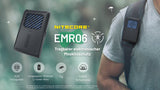 Nitecore EMR06 - Mückenabwehr, integrierter Akku | S4 Supplies