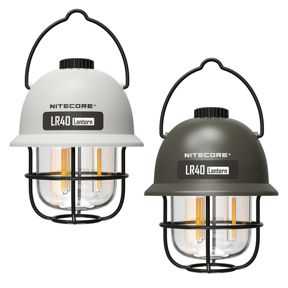 Nitecore LR40, 2 Lichtfarben, Powerbank-Funktion oliv | S4 Supplies