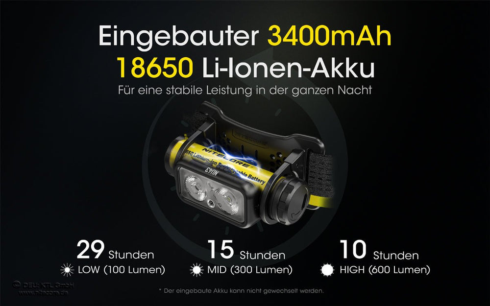 Nitecore NU43 - 1400 Lumen | S4 Supplies