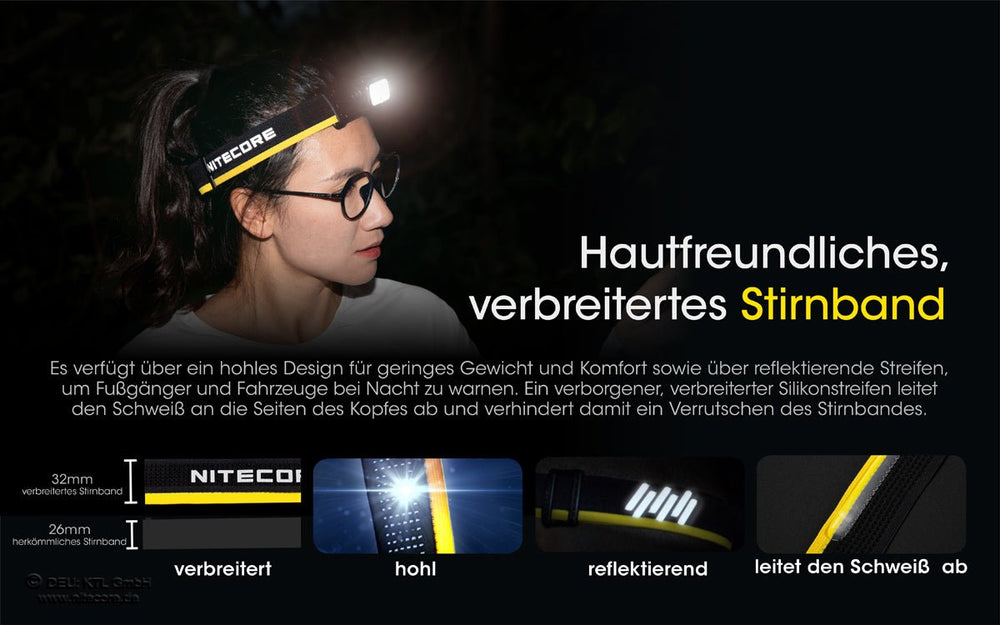 Nitecore NU43 - 1400 Lumen | S4 Supplies