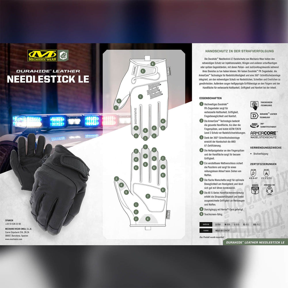 Mechanix Needlestick LE | S4 Supplies