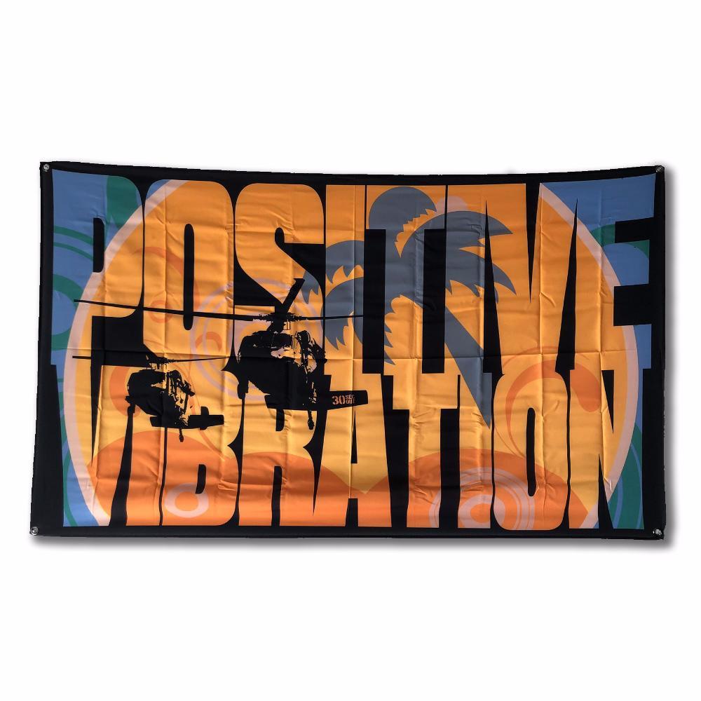 Flagge "Positive Vibrations"