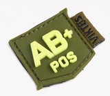 Blutgruppen Mini Patch (Glow)