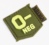 Blutgruppen Mini Patch (Glow)