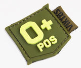 Blutgruppen Mini Patch (Glow)