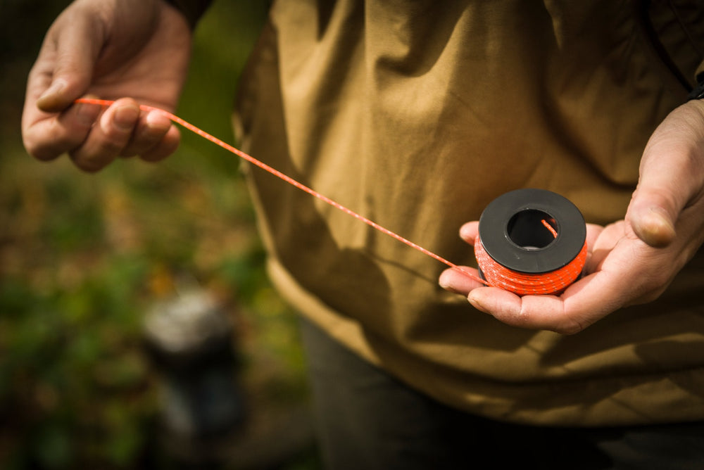 Micro Cord reflektierender Kevlar® Faden (orange)