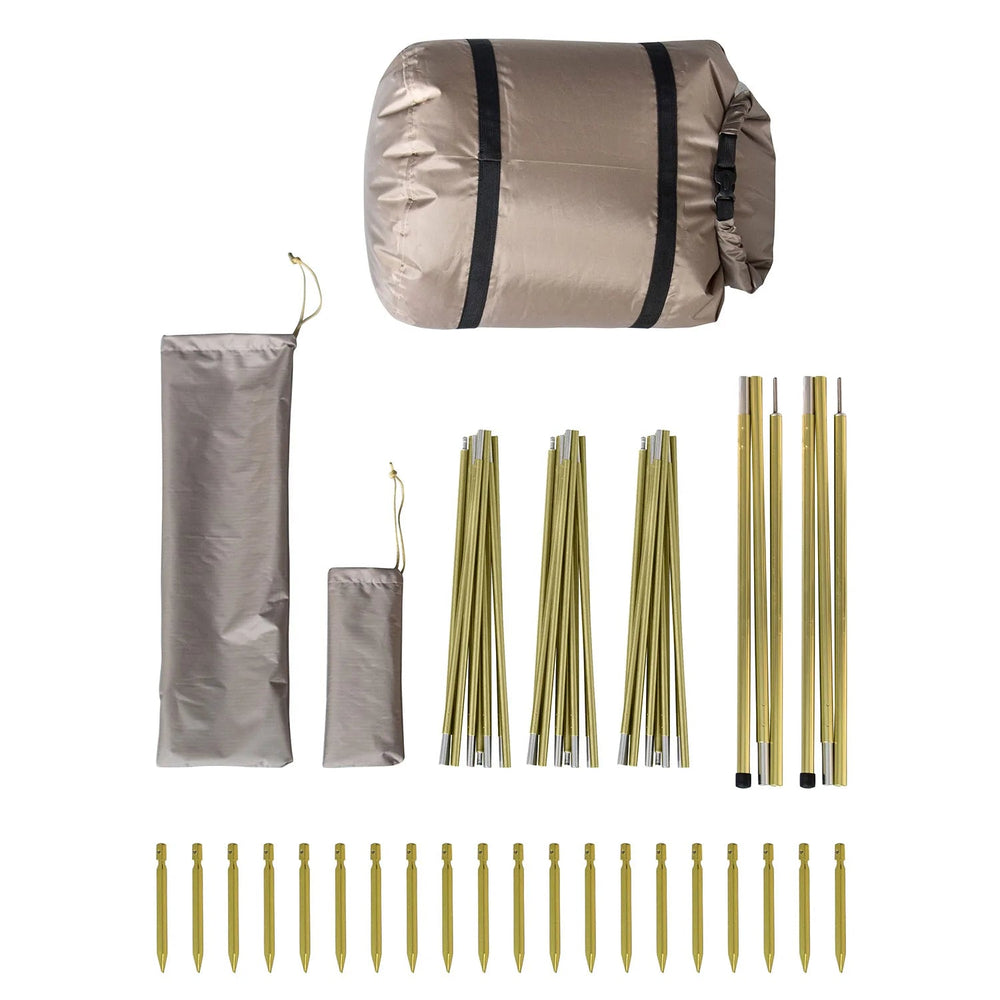 DURDANTA Komfort Tunnelzelt (4 Pers.) | S4 Supplies