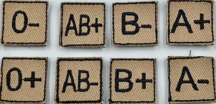 Mini Blood Type Patch