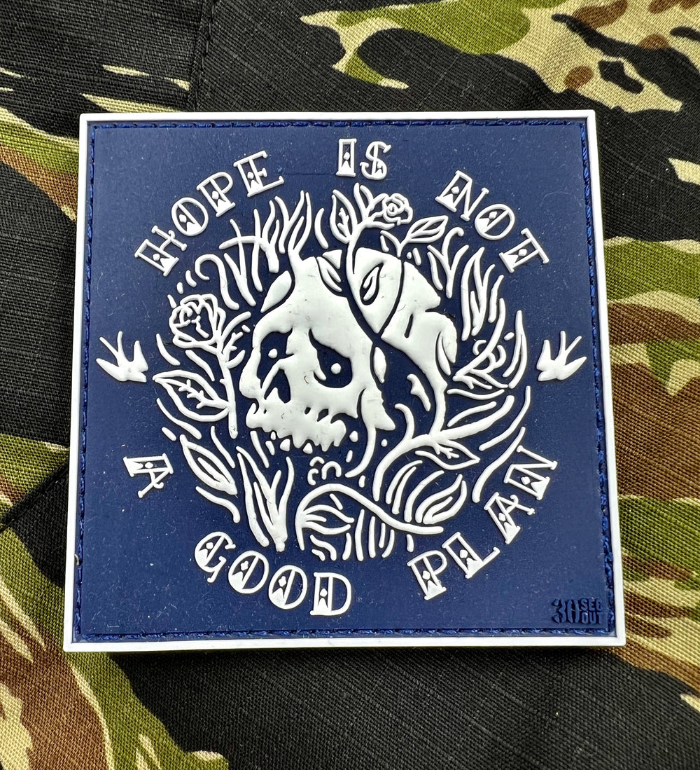Hope is not a Good Plan - Skull Edition - Morale Patch | S4 Supplies
