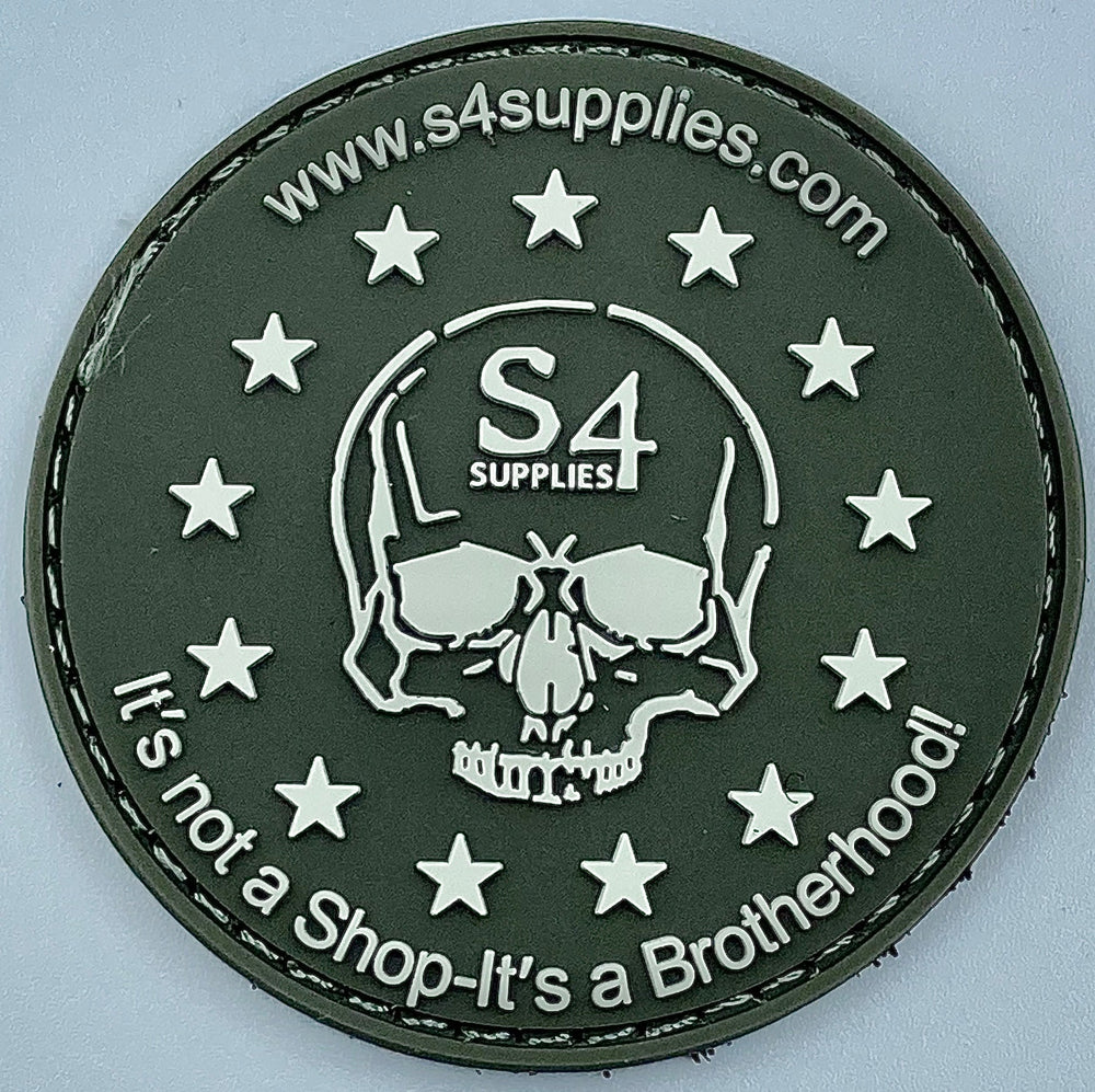 S4 Supplies Rubber 3D Patch