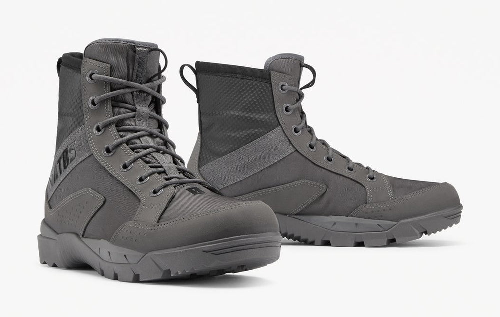Johnny Combat wasserdichter Einsatzstiefel - Farbe: Greyman/ grau