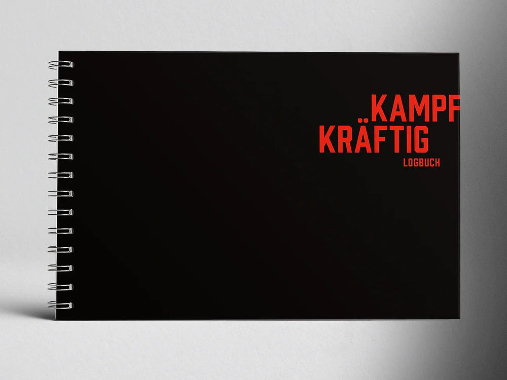 Kampfkräftig – das Logbuch für Dein Training | S4 Supplies
