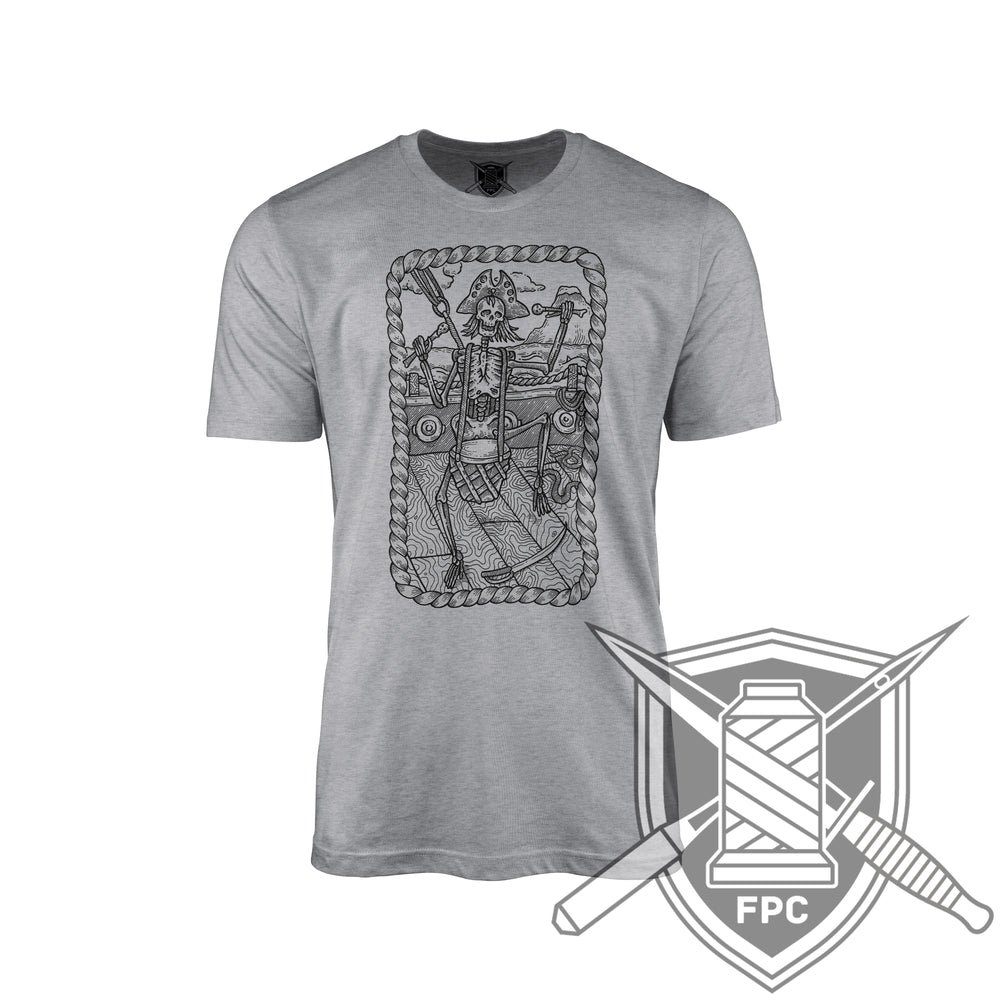 Raise the black Flag - Shirt - assault grey