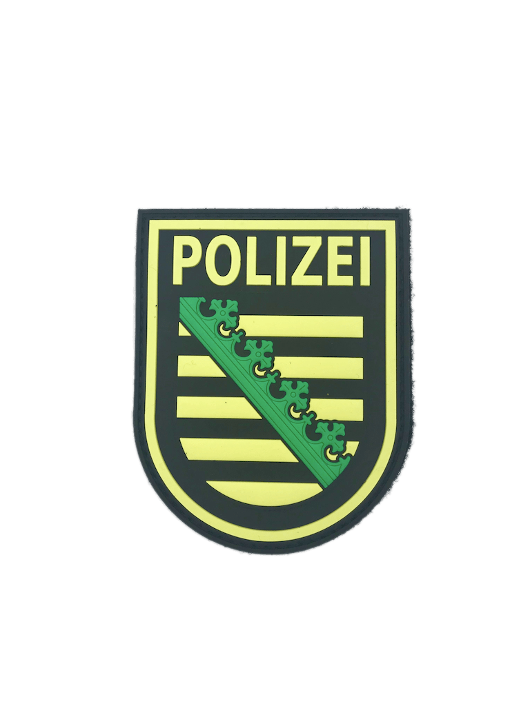 Ärmelabzeichen Polizei Sachsen (Farbe)