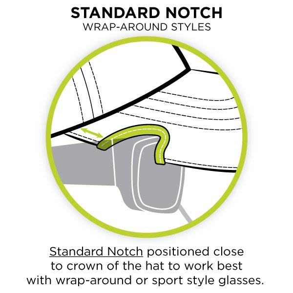 NOTCH classic verstellbares  Operator Cap in dkl. blau