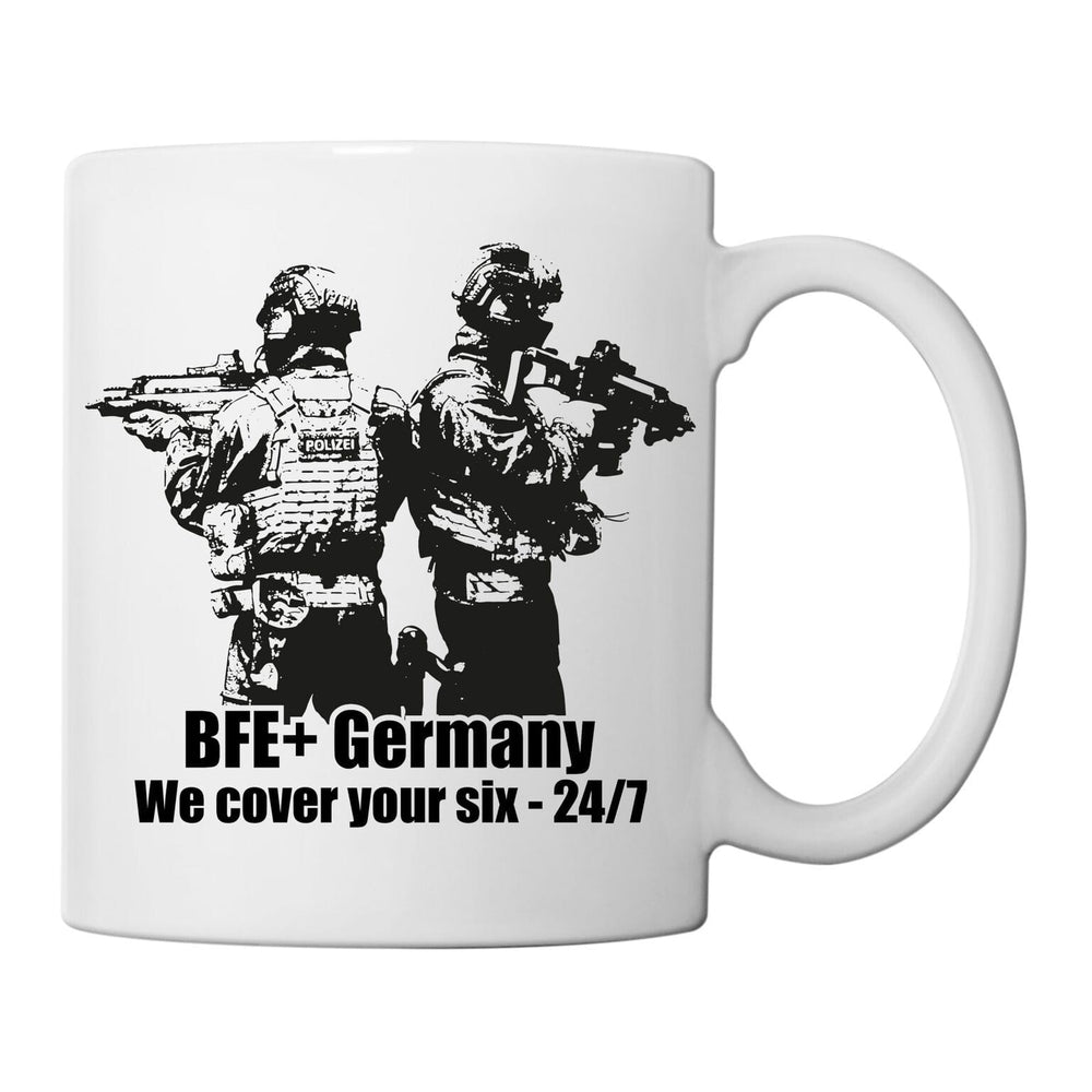 Tasse BFE+ "We Cover Your Six 24/7"