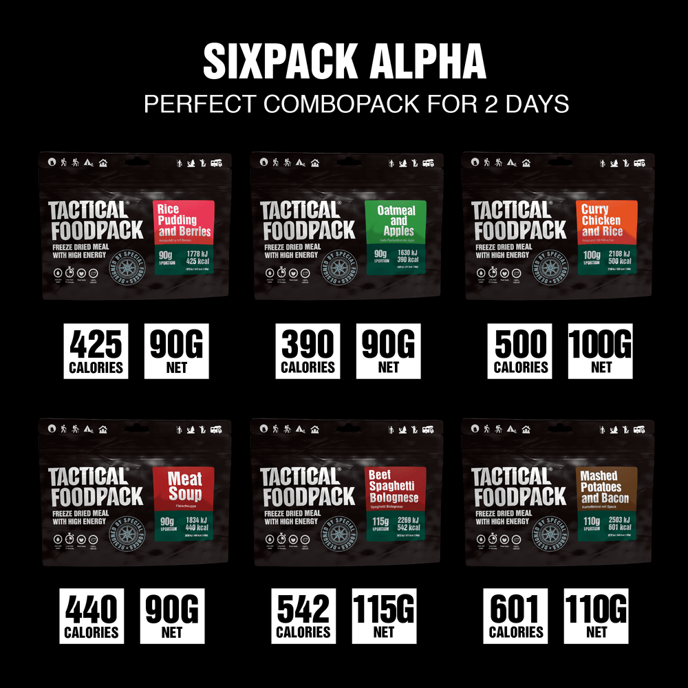 Tactical Sixpack Alpha (595 gr) | S4 Supplies