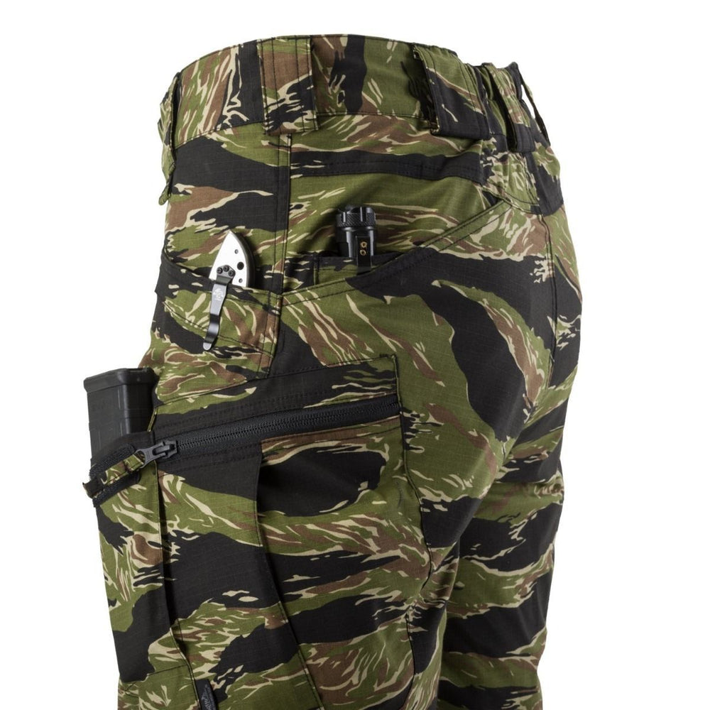 UTS® - Tiger Stripe Shorts (Polycotten/ Ripstop) 11" Länge
