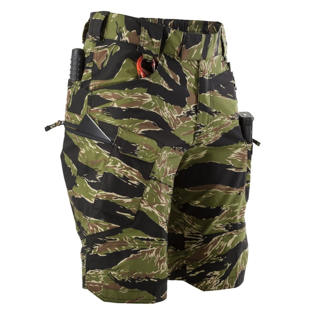 UTS® - Tiger Stripe Shorts (Polycotten/ Ripstop) 11" Länge